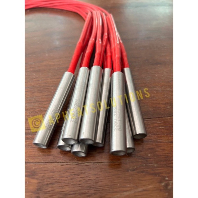 ฮีตเตอร์แท่ง (Cartridge Heater)ความโต Dai10mm