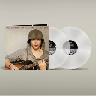 แผ่นเสียง James Blunt – The Stars Beneath My Feet (2004-2021) *Clear Vinyl , 2 LP, Compilation, Remastered,แผ่นมือหนึ่