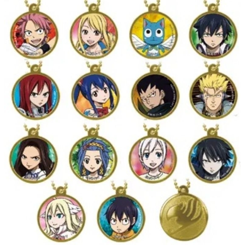 พวงกุญแจ​ลาย FAIRY TAIL Metal Mascot Part2