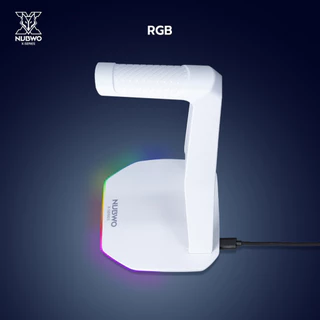 NUBWO ขาตั้งหูฟัง Headset Stand มีไฟ RGB เพิ่มความเท่ให้กับโต๊ะ ใช้งานง่าย รุ่น X81 รับประกันสินค้า 2 ปี