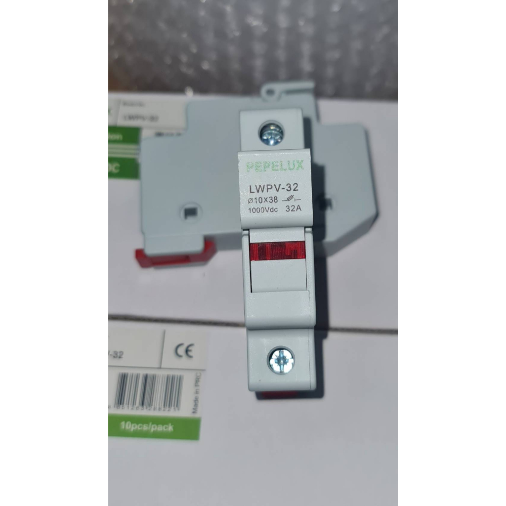 ตลับฟิวส์ DC Fuse Holder for Solar system Photovoltaic Fuse ฐานฟิวส์สำหรับไฟกระแส DCสำหรับโซลาร์เชลล