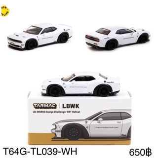 T64G-TL039-WH	Tarmac Works 1/64 LB-WORKS Dodge Challenger SRT Hellcat