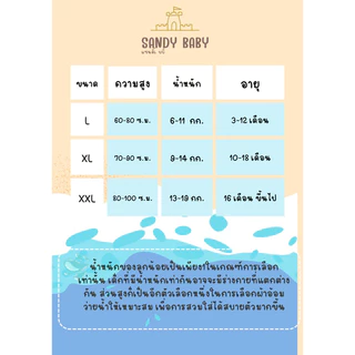 *พร้อมส่ง* ผ้าอ้อมว่ายน้ำ Sandybabyแบบสวม นุ่มบางเบา ไม่อุ้มน้ำ ไม่เลอะเทอะ