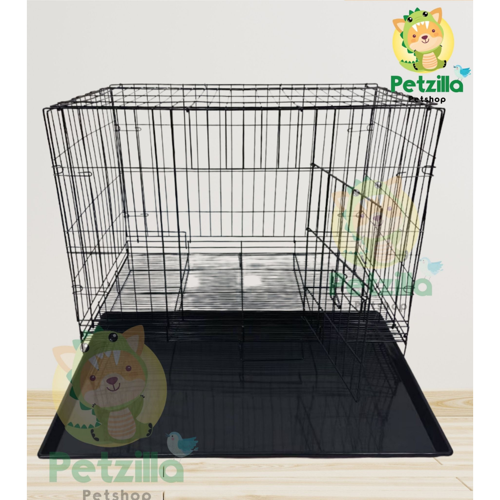 Petzilla กรงสัตว์เลี้ยง,กรงหมา,กรงแมว,กรงกระต่าย และสัตว์เลี้ยงอื่นๆ พับได้ พกพาสะดวก (มี 4 ขนาด) *พร้อมส่ง* รูปที่ 7
