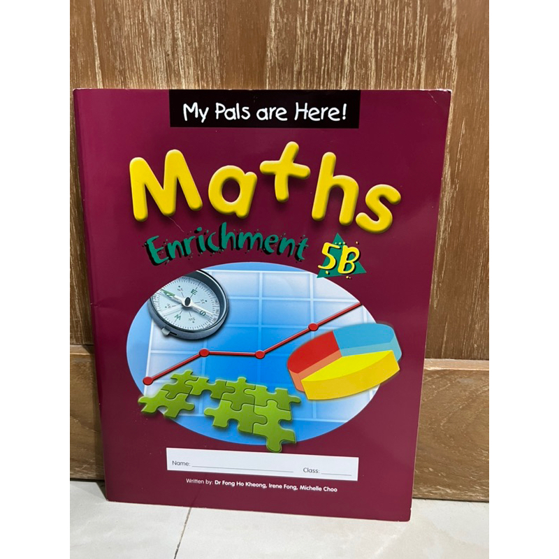 My pals are here Maths Enrichment 5B  แบบฝึกหัดคณิตศาสตร์ชั้นประถม5 เทอม2