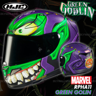 หมวกกันน็อค HJC รุ่น RPHA11 Green Goblin MARVEL รุ่นท๊อป Sport &amp; Racing