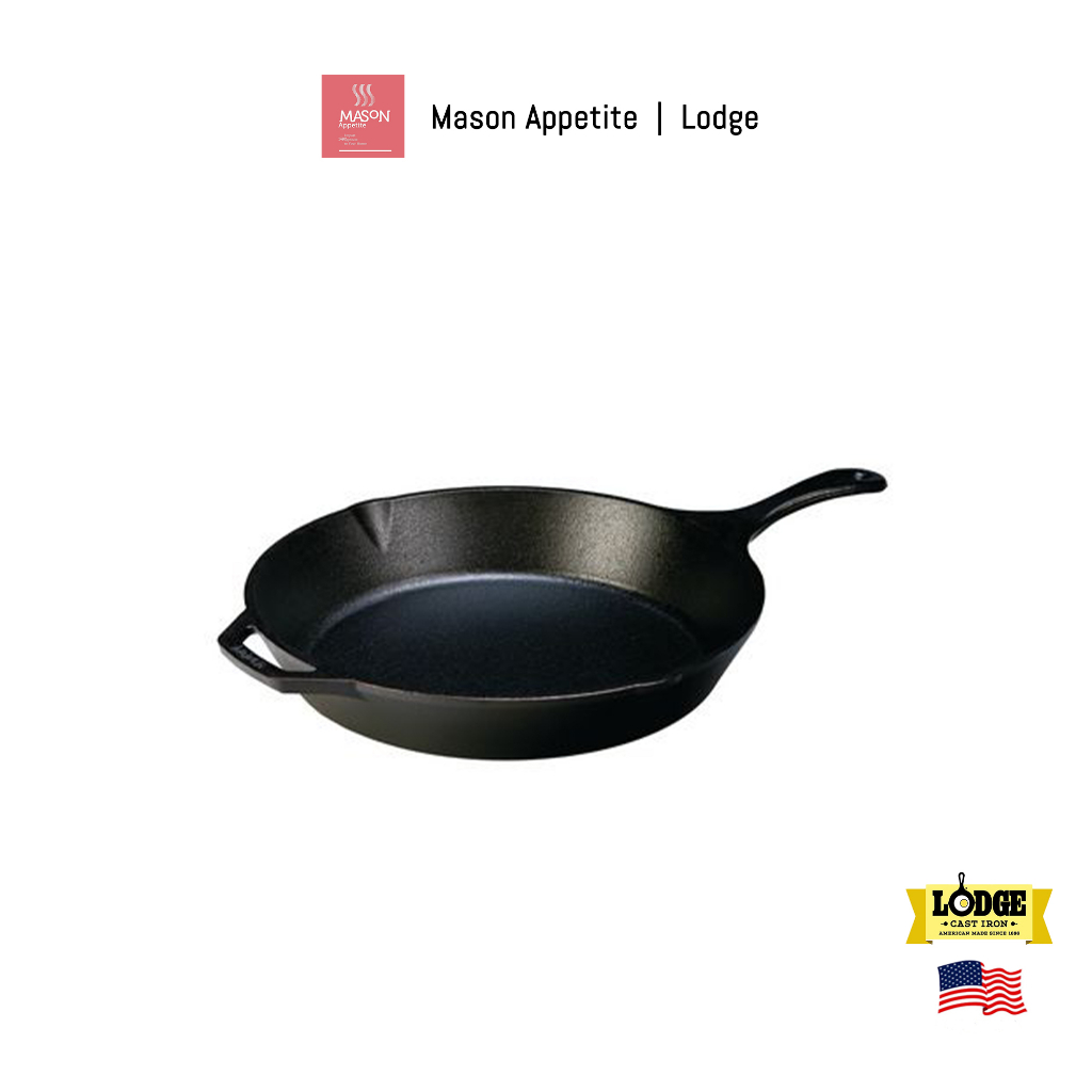 L12SK3 Lodge 13.25" Cast Iron Skillet กระทะเหล็กหล่อลอดจ์ 13.25 นิ้ว