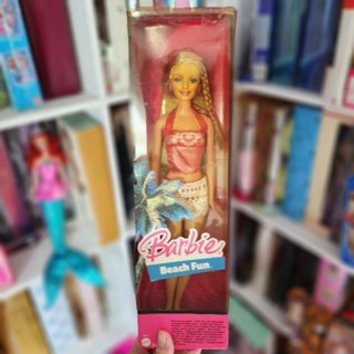 Barbie Beach Fun - Barbie กล่องแตก