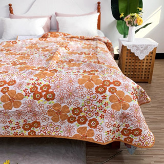 ผ้าคลุมเตียง bedspread3.5ฟุต150cm*200cm  เตียงผ้าห่มคลุมเตียง [คลังสินค้ากรุงเทพ]