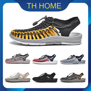 TH HOME🔥【🚚จัดส่งรวดเร็วราคาถูก】ชาย หญิง รองเท้าแตะรัดส้น รองเท้าใหญ่ ส่งรวดเร็ว