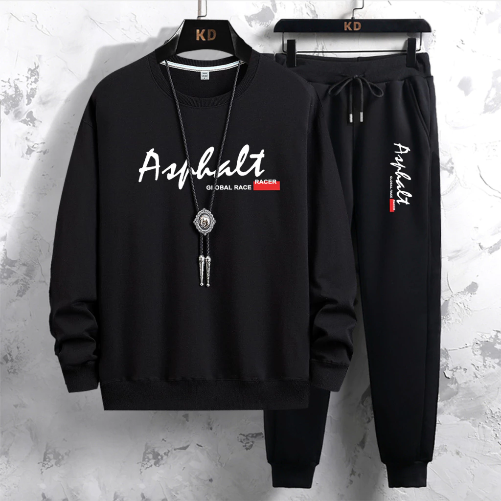 #Y471+CKH471Bชุดเซ็ทเสื้อแจ็คเก็ตแขนยาว+กางเกงขายาว ใส่ได้ทั้งชายและหญิง ลายสวยแฟชั่นนานาชาติ