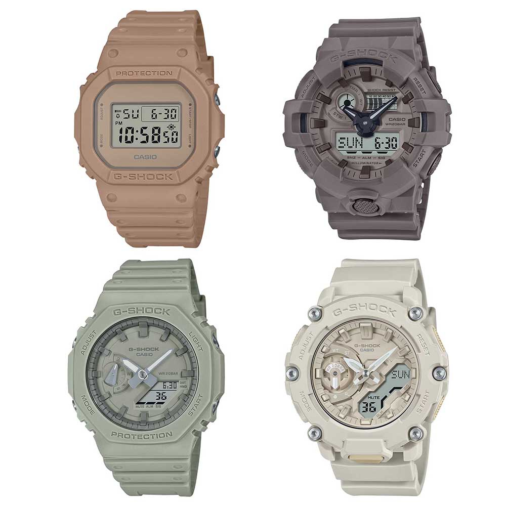 Casio G-Shock  รุ่น DW-5600NC,GA-700NC,GA-2100NC,GA-2200NC (DW-5600NC-5,GA-700NC-5A,GA-2100NC-3A,GA-