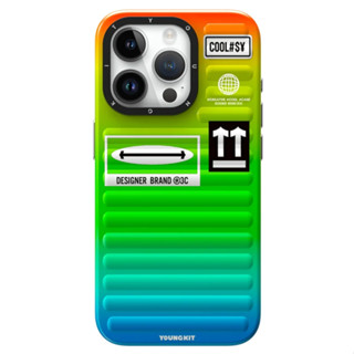 (ของแท้) Youngkit Secret Color Series เคสสำหรับ iPhone 15 / 15 Pro / 15 Pro Max