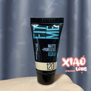 🔥Maybelline MINI FIT ME FOUNDATION Matte+Poreless  SPF22 รองพื้นเมย์เบลลีน เนื้อแมท 5 ml.