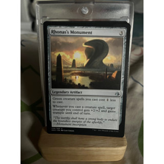 การ์ด MTG Rhonas’s Monument Artifact Magic the Gathering EDH รุ่น AKH สภาพ Nm