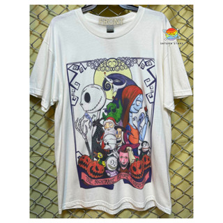 เสื้อยืด สกรีนลาย - Nightmare Before Christmas2 (Gildan)