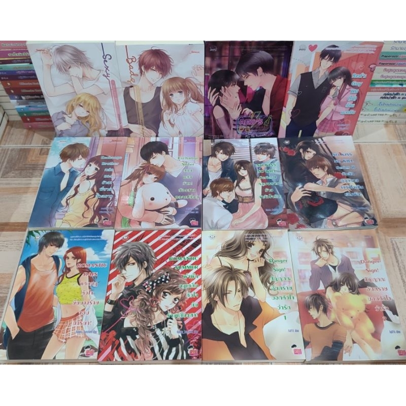 หนังสือมือสอง นิยายมือสอง นิยายแจ่มใส Set 2-3 Boy For Rent,Box Red's Guy,Exchange Brother Sister, No