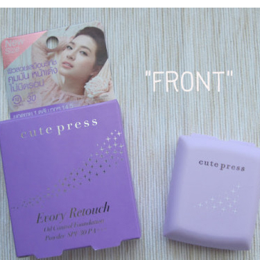 Cute press Foundation Powder แป้งตัวดัง 3 รุ่น ในตลับขนาดมินิสำหรับพกพา 5g - รูปที่ 3