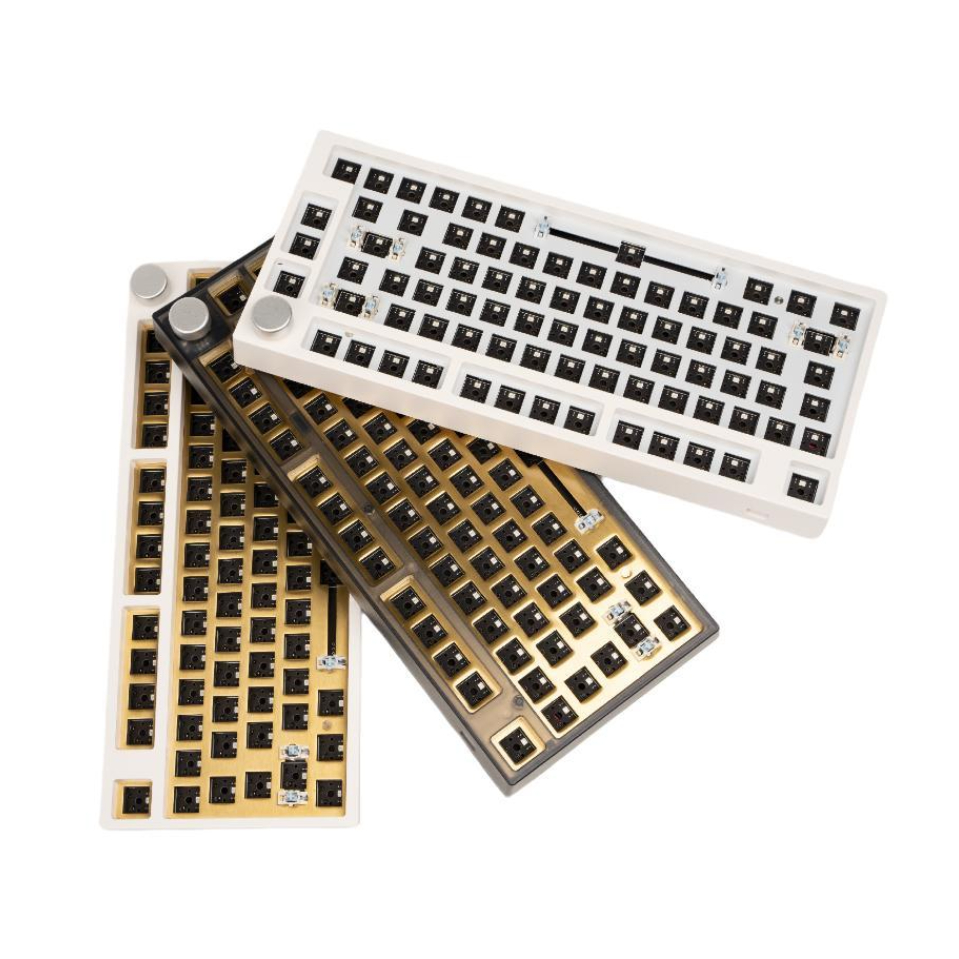 (พร้อมส่งทันที)  Keyboard Keydous N J80 (3 โหมด RGB light hot-swappable 75%)