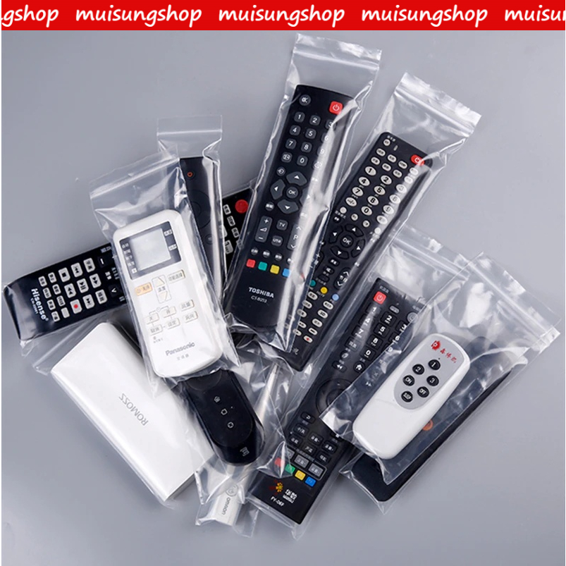 ถุงซิปล็อคใส (100 ใบ) ใส่ของชิ้นเล็ก หนาถึง 8 ไมครอน  By MUISUNGSHOP