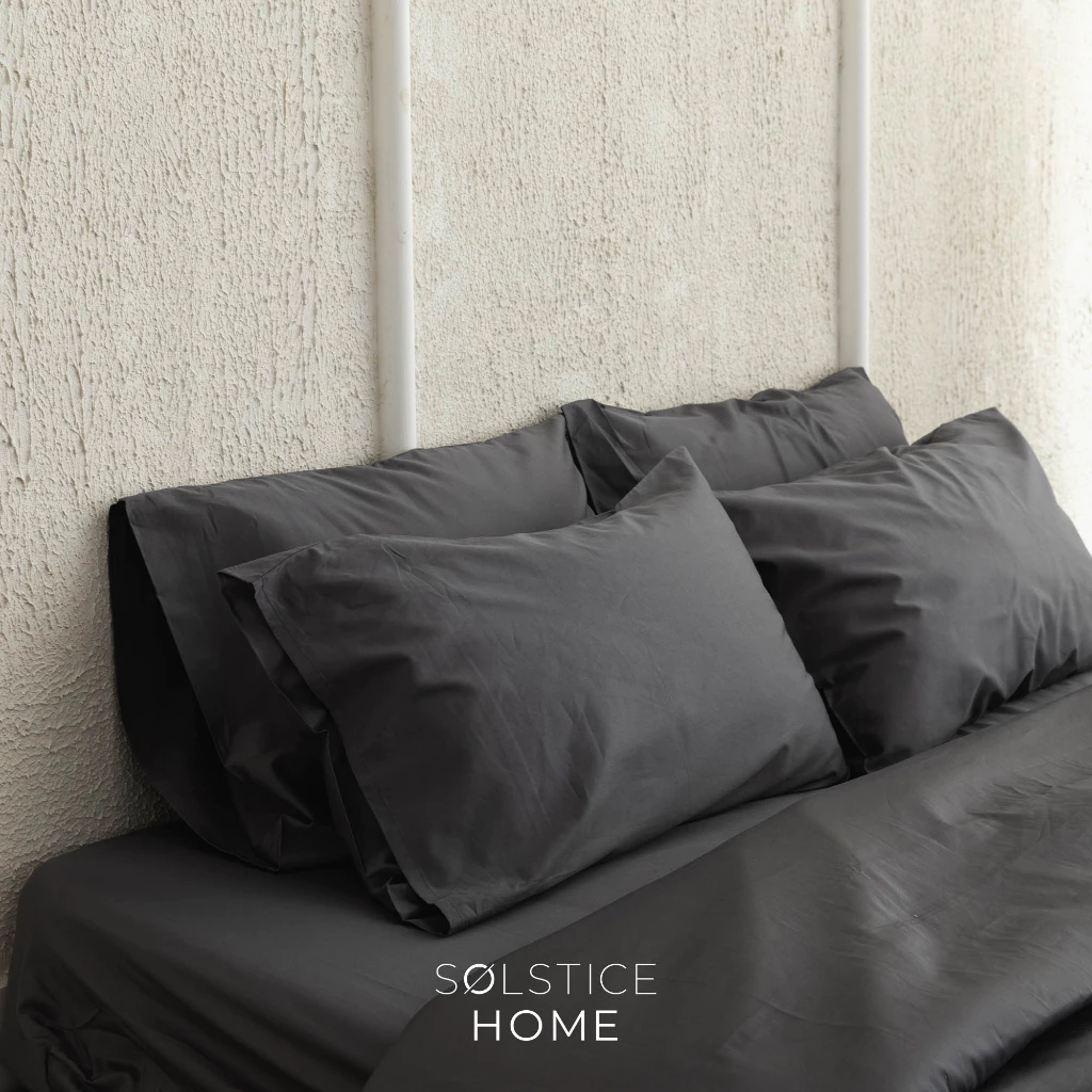 ปลอกหมอน ปลอกหมอนข้าง Solstice Home ผ้า Silky Cotton สีพื้น thumbnail 6