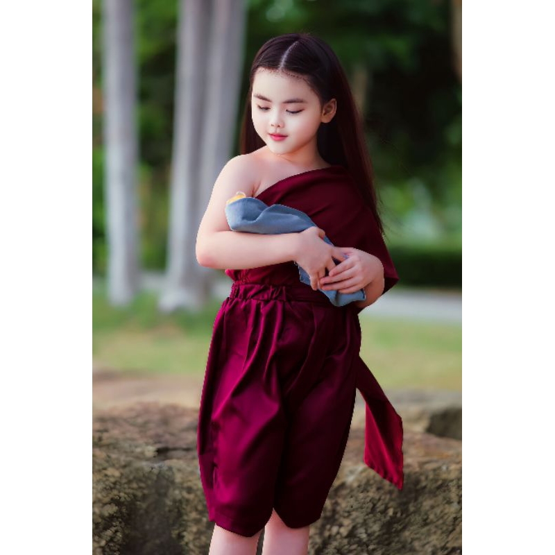 ชุดแม่นาคพระโขนงเด็ก ฮาโลวีน