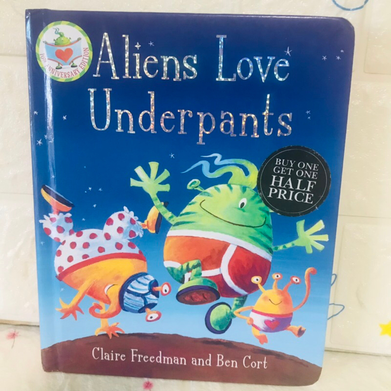 Aliens Love Underpants! (Board book)