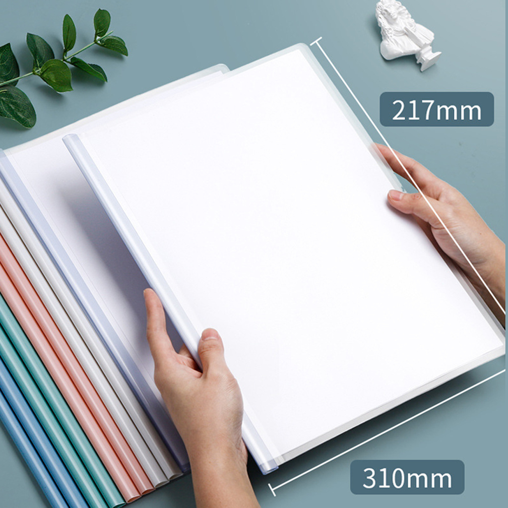 Specialthing สันรูดพร้อมปกใส A4 ใส่เอกสารได้1-80แผ่น แฟ้มใส+สันปก สันปกรายการ ปกรายงาน สันใส่ปก แฟ้ม - รูปที่ 6