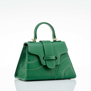 XOTIQUE Emily Green Leather Bag