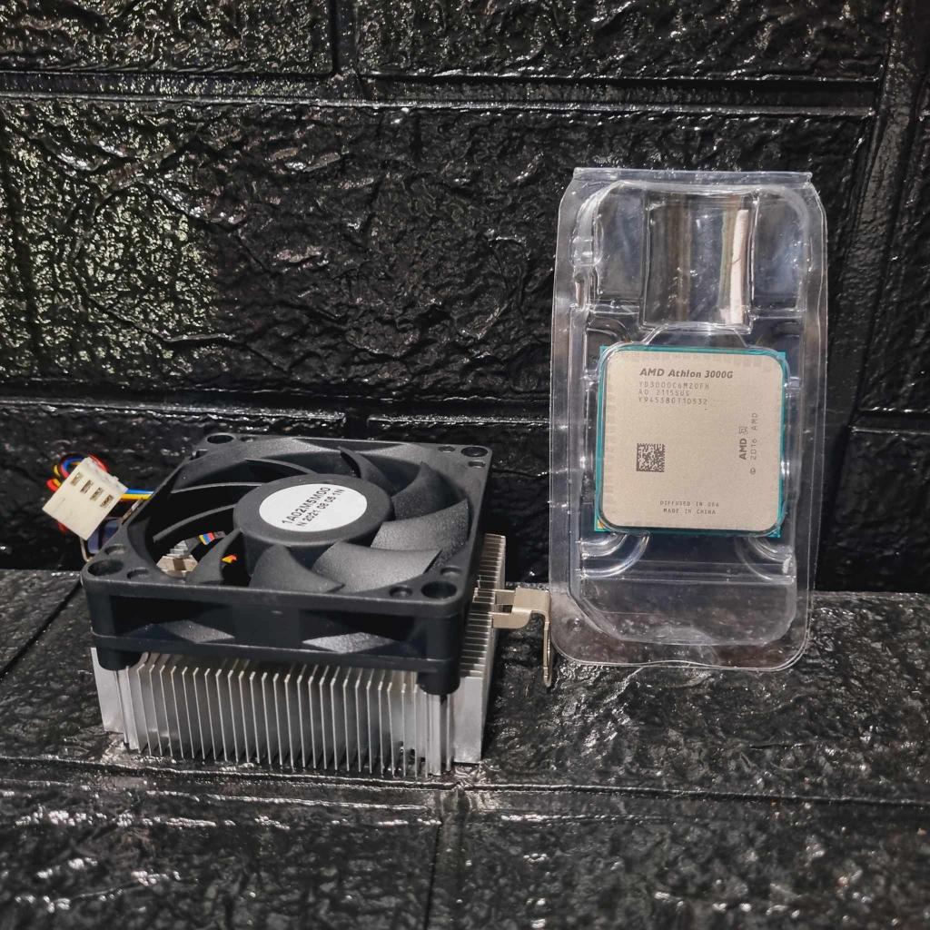 CPU (ซีพียู) AMD ATHLON 3000G 3.5 GHz (SOCKET AM4) มือ2 (ไม่มีกล่อง) มีประกันศูนย์ไทย SYNNEX ถึง 13/December/2024