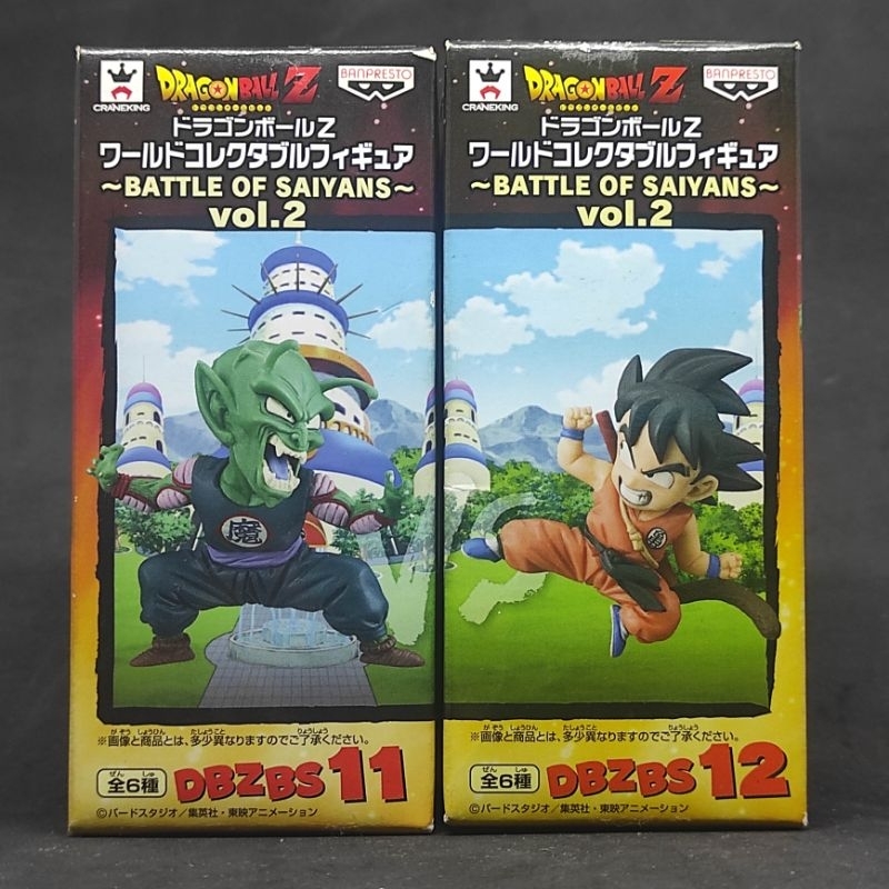 🇯🇵🐉⚽ Dragonball ดราก้อนบอล WCF Battle of Saiyans Vol.2 DBZBS11 DBZBS12 King Piccolo vs Goku ราชาพิคโกโร่ โกคู