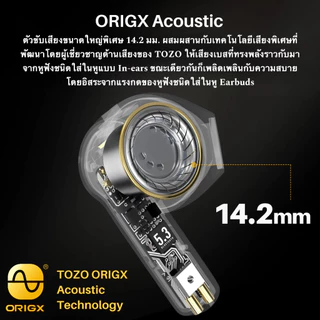 [ประกันศูนย์ไทย] TOZO A3 Pro หูฟังบลูทูธ เอียบัด เบสหนัก TWS ปรับEQได้ bluetooth earphone
