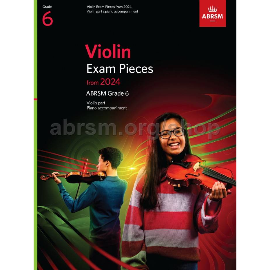 Violin Exam Pieces from 2024, ABRSM Grade 1- 8, Violin Part & Piano Accompaniment - รูปที่ 5