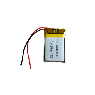 502030 3.7v 250mAh แบตเตอรี่ mp3 อุปกรณ์ขนาดเล็ก กล้องติดรถยนต์ 2 สาย