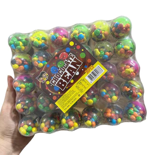ช็อกโกแลตบีน ช็อกโกแลตเคลือบข้าวพอง mm 1 เเพค 30 ชิ้น