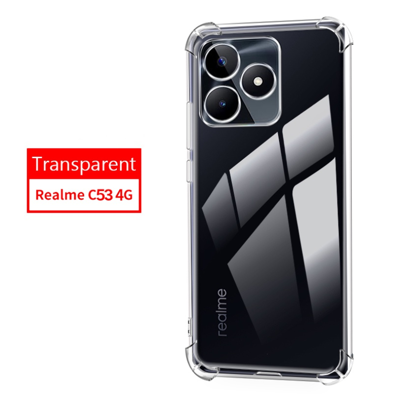 018 เคสกันกระแทก ใส Realme C53 / Note70 / Realme15 5G /  C51 /  C35 / C33 / C55 / C30S พร้อทส่งจากไทย