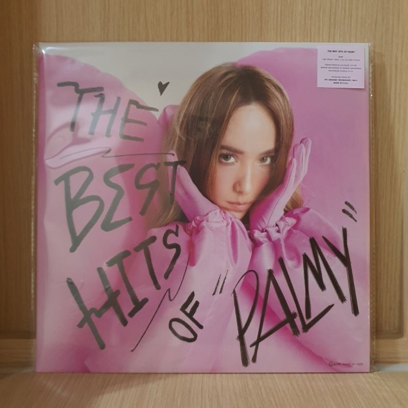 *โค้ดส่วนลดสูงสุด 20%* แผ่นเสียง Palmy - Best hits of Palmy 2LP Vinyl แผ่นสีชมพู