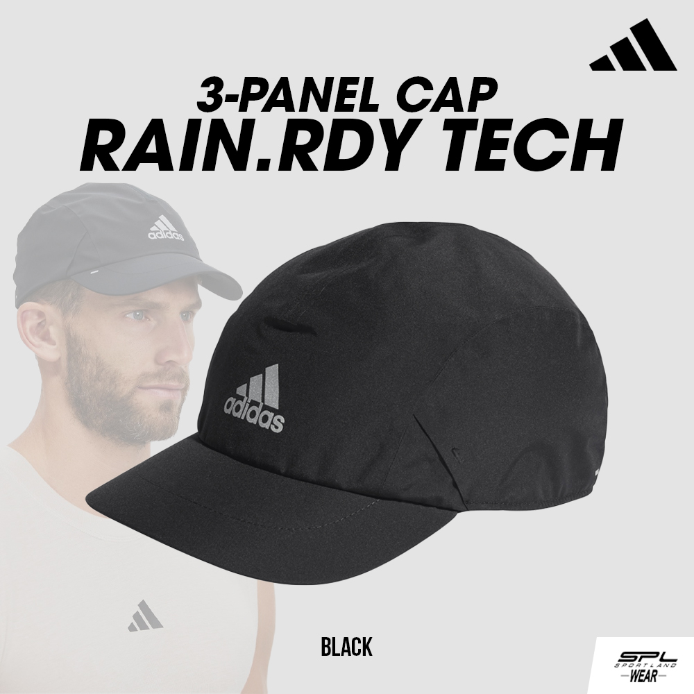 Adidas อาดิดาส หมวกกีฬา หมวกแก๊ป Cap RAIN.RDY Tech 3-Panel IB2666 BK (1100)
