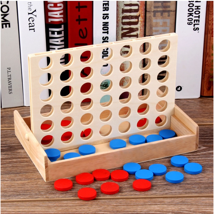 Connect 4 เกมเรียงสี่ เกมบิงโกหยอดเหรียญ ต่อเหรียญ ของเล่นเสริมพัฒนาการ Interactive game – Bingo 4 in a line