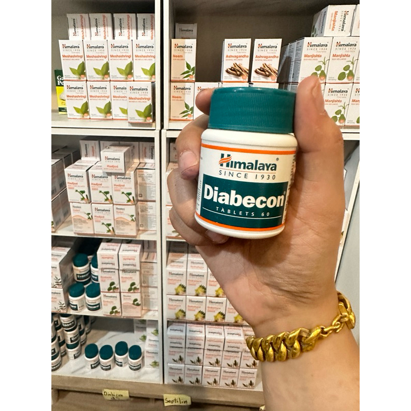 Himalaya Diabecon 60 Tablet วิตามิน ช่วยลดระดับน้ำตาลในเลือด เข้มข้น สารสกัดธรรมชาติจากอินเดีย