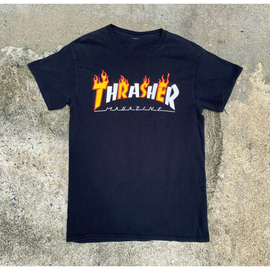 เสื้อยืด Thrasher magazine tee Size xs-ของมือสอง