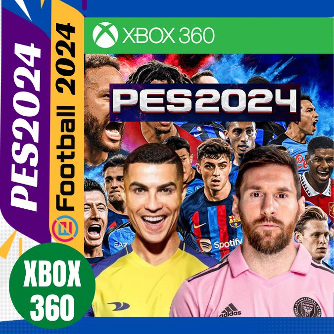 PES2024 eFootball 2024 เกม Xbox360 ระบบ RGH อัปเดตล่าสุด อยู่ใน USB 3.0 ของแท้ ฟุตบอลวินนิ่ง ไม่ต้องใช้แผ่น