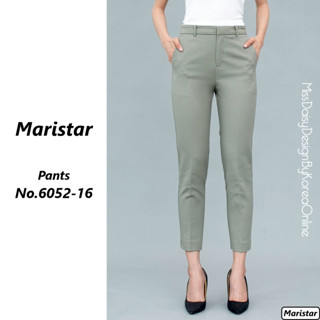 Maristar กางเกงขายาว 9 ส่วน No.6052 ผ้า Spandex + Cotton