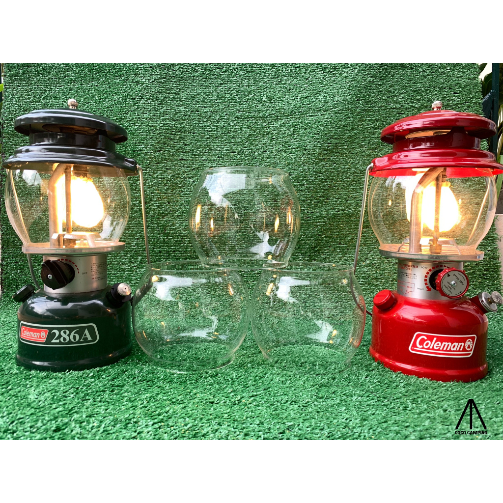 โป๊ะตะเกียง coleman ทรงป่อง (ไม่มีLOGO) สำหรับตะเกียง Coleman  รุ่น 282,285,286,286A,288,312,335