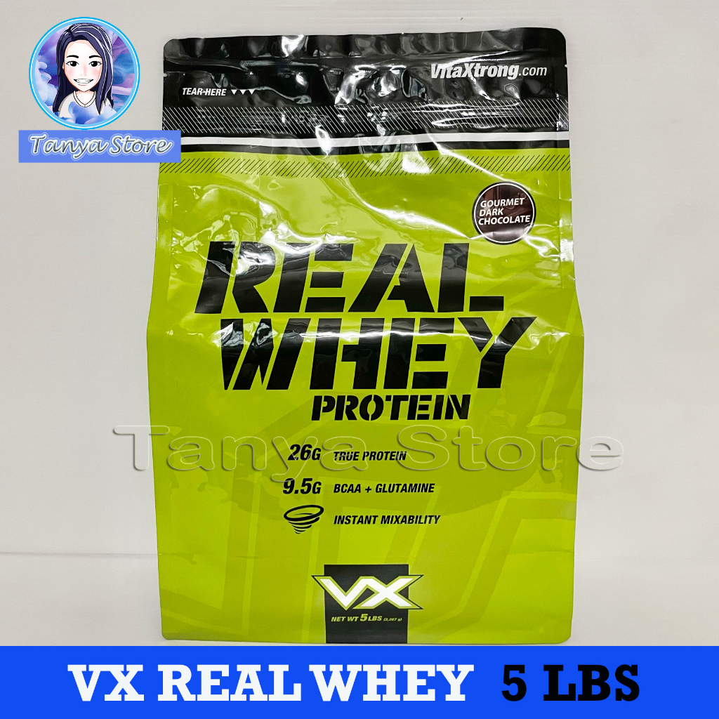 🌸VX VitaXtrong Real Whey Protein 5 LB+เชคเกอร์สุ่มแบบ🌸(exp.12/26)