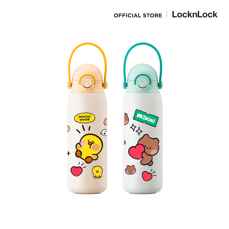 ประสบการณ์ตรงผู้ใช้: กระติกน้ำ LocknLock Line Friends - ทดสอบการใช้งานจริงโดยคุณแม่และลูก