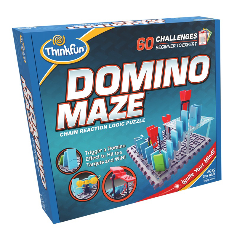 Domino Maze ThinkFun บอร์ดเกมสำหรับเด็ก STEM