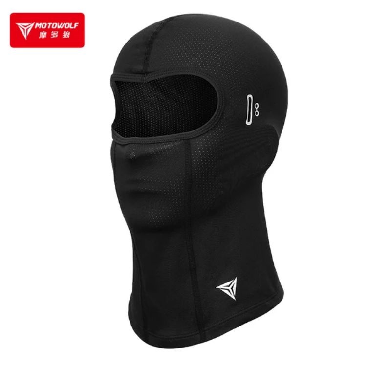 Motowolf MDL1921 โม่งปิดคอผ้านุ่มใส่สบาย โลโก้ขาว MDL 1921