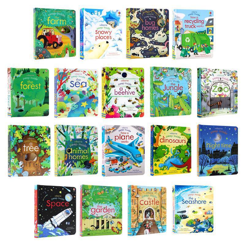 หนังสือเด็กภาษาอังกฤษ Usborne Peep Inside