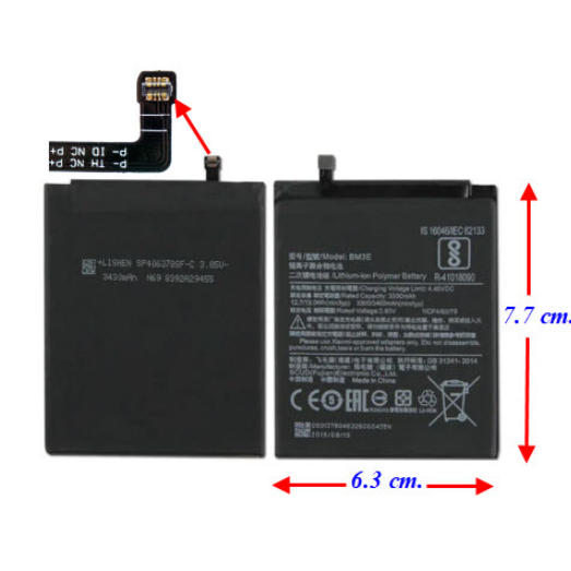 แบตเตอรี่ Xiaomi Mi 8 (BM3E)